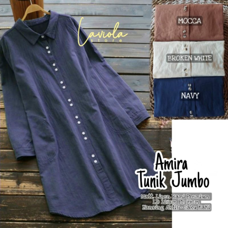 Amira Tunik Jumbo by Laviola