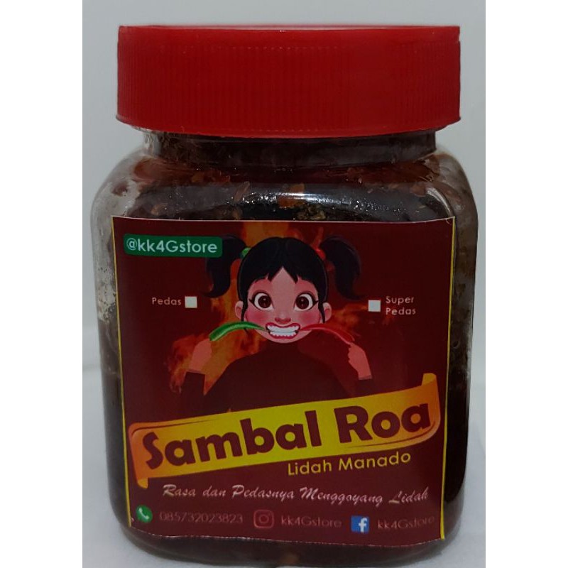 

Sambal Roa Lidah Manado