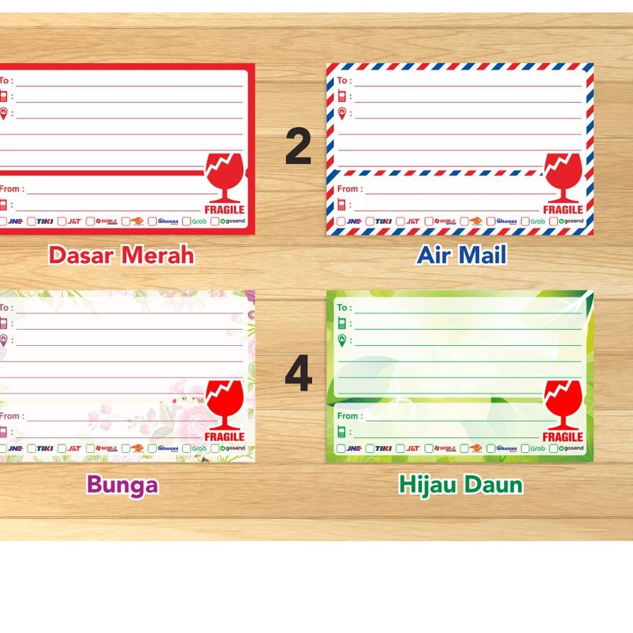 

Stiker Label Pengiriman Fragile Sticker Online Shop 14 x 9 cm (1 pak isi 100 pcs) ..