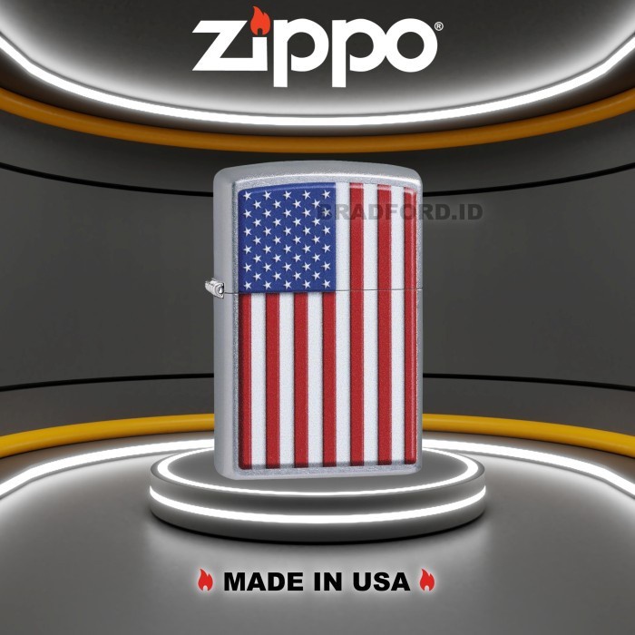 Zippo Patriotic 29722 Original Garansi Resmi