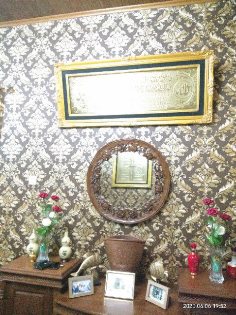 Wallpaper Dinding Vinyl Bertekstur  Timbul Dan Premium
