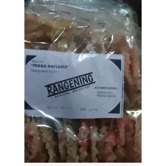 

rangening mentah khas bandung barat