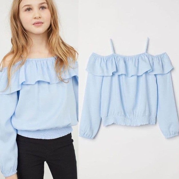 BLOUSE ANAK SABRINA HnM ORIGINAL