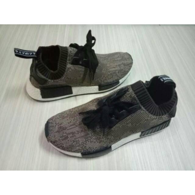 Adidas nmd r1 camo coklat size 40-44