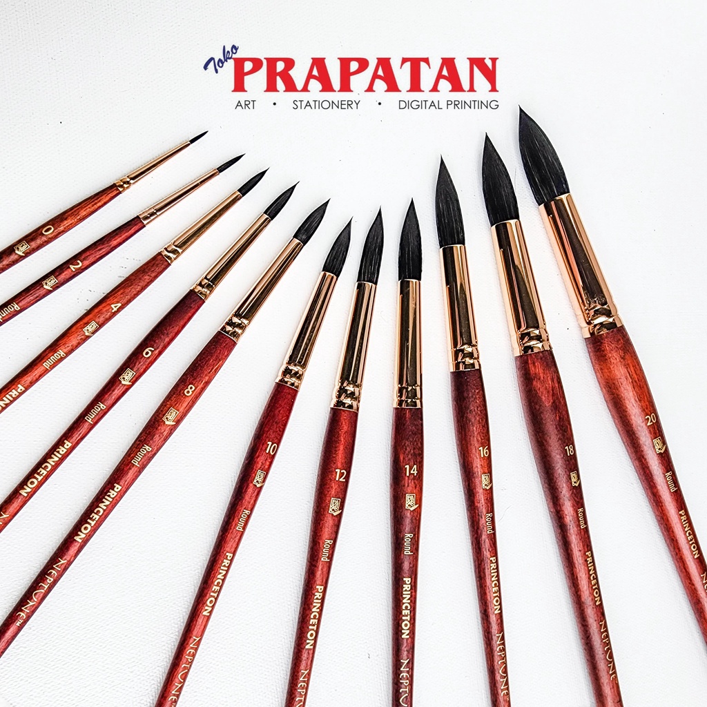 

Kuas Lukis Princeton Neptune Series 4750 Watercolor Brush RB9