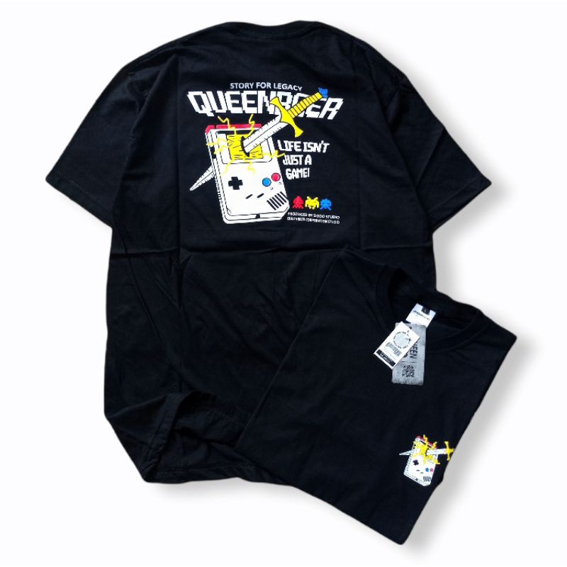 Kaos Distro Queen Beer Story Kaos Pria