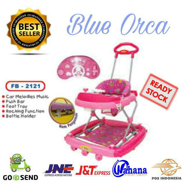 [ KHUSUS LUAR KOTA ] FAMILY Baby Walker FB 2121