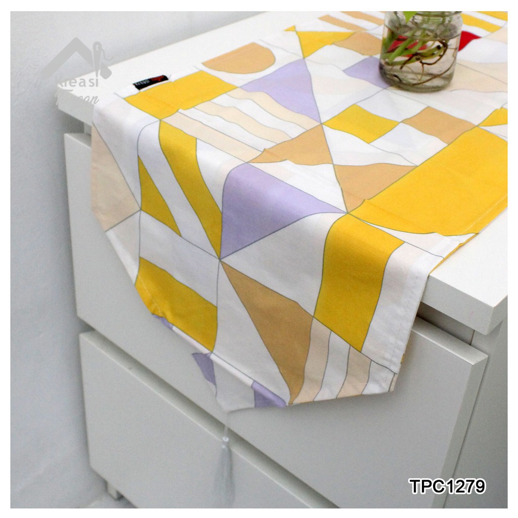 TAPLAK MEJA / TABLE RUNNER UKURAN 105x30 - 150x35 TPC1279