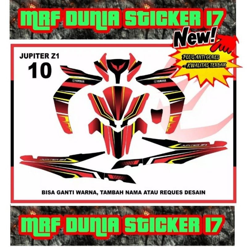 Sticker decal Jupiter Z1 Full Body Striping Jupiter Z1 Sticker Jupiter Z1 Sticker Jupiter Z1 10