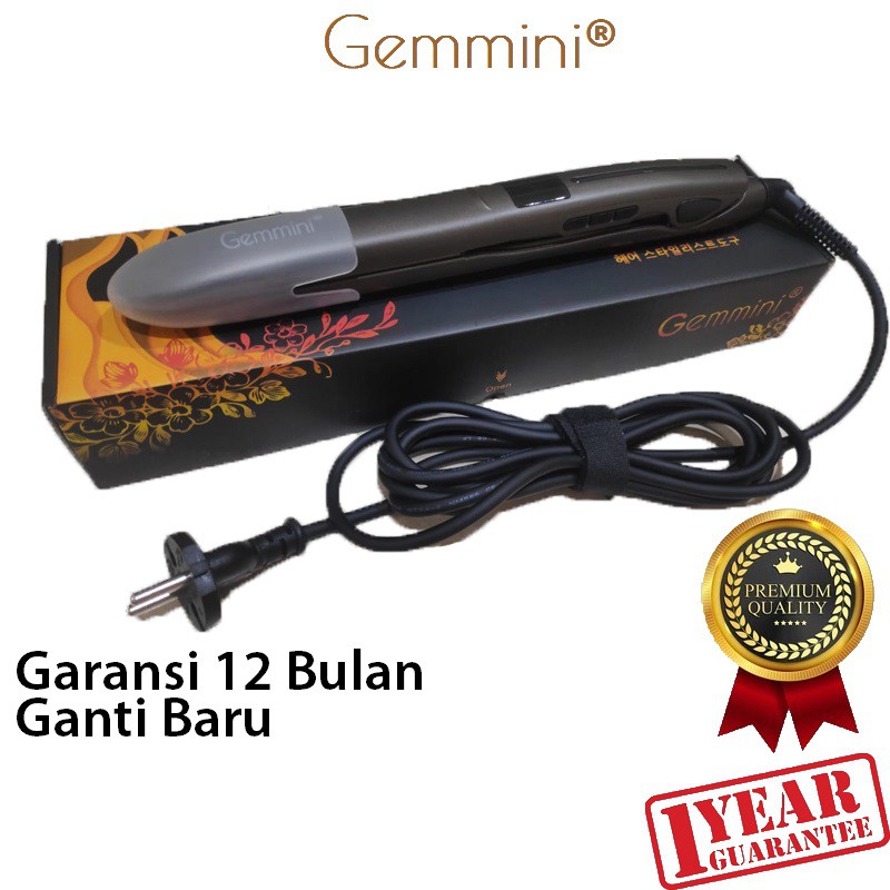 Catok 2in1 High End Gemmini GM26 Digital Catokan Pelurus Pengeriting Rambut Kualitas elite 2 in 1