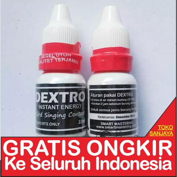 Asli Smart Dextro Vitamin Burung Lomba Doping Instan Smart