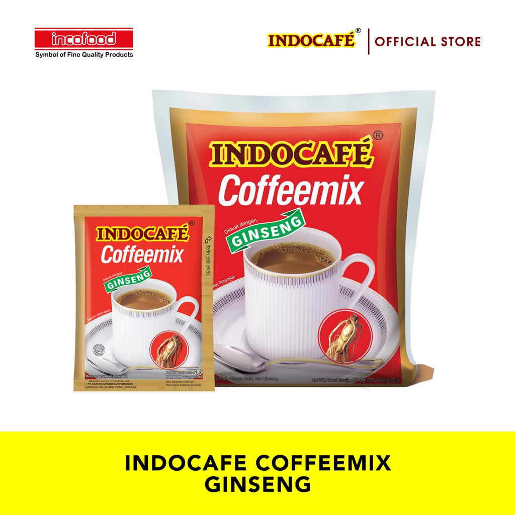 Indocafe Coffeemix Ginseng (30 sachet)