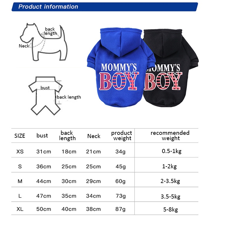 Sweater Kaos Hoodie Bahan Fleece Hangat Dengan Tali Tuntun Untuk Anjing