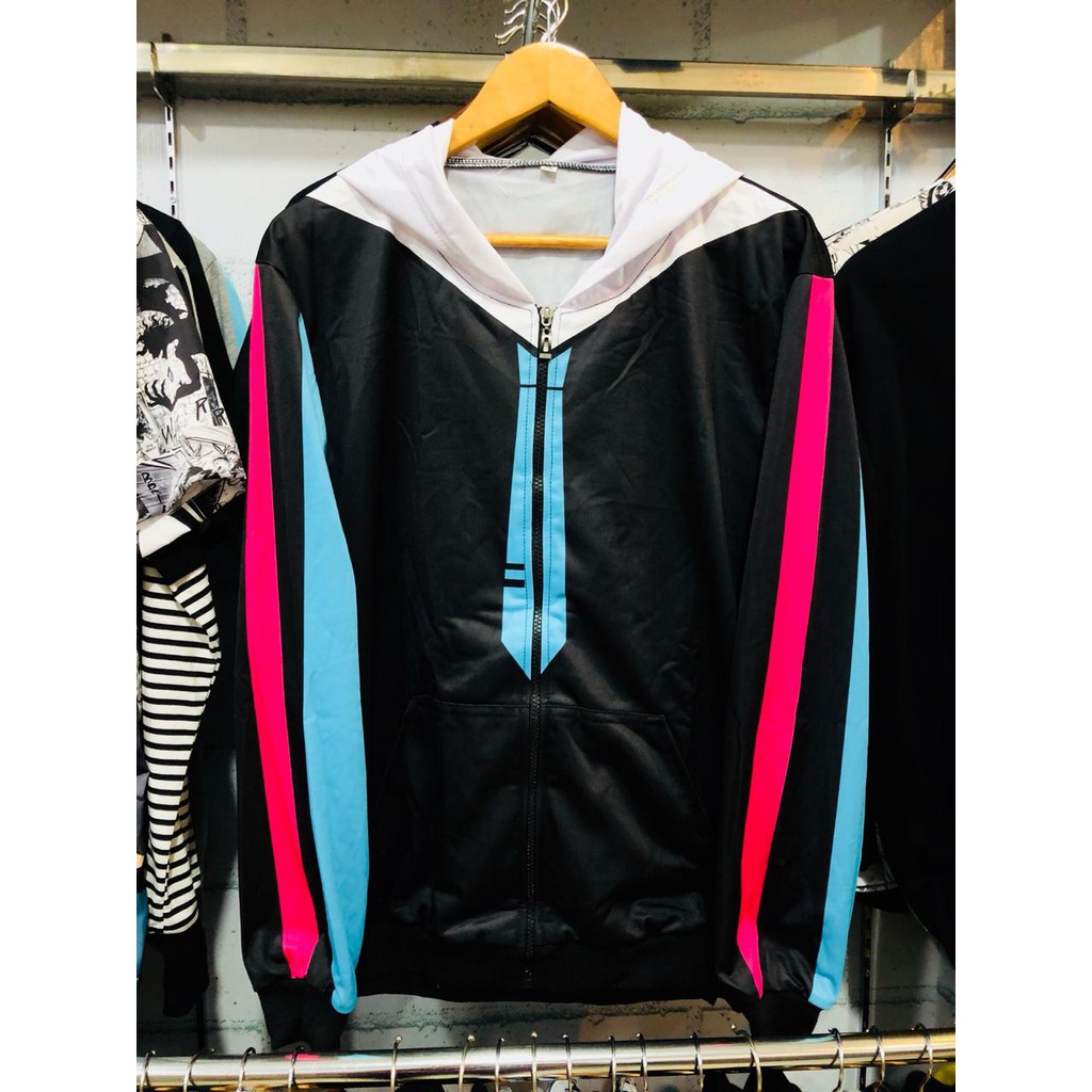 Jaket Hatsune Miku Silhoutte Cosplay