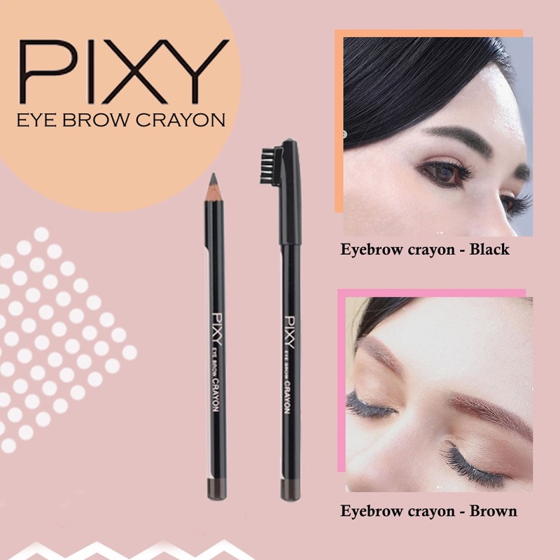 Pixy Eyebrow Crayon - Natural Brown