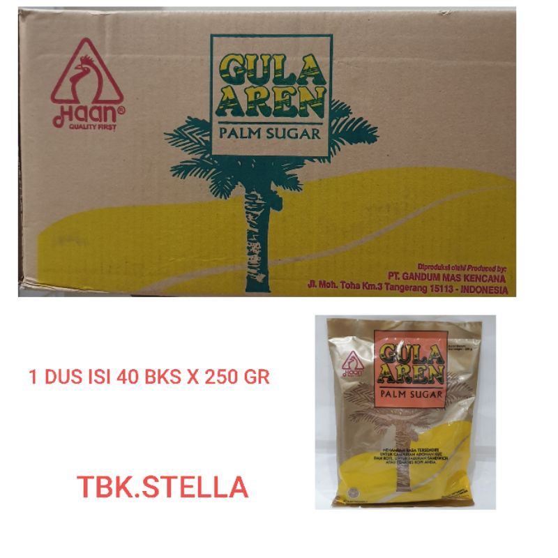 

HAAN PALM SUGAR / GULA AREN (40 × 250 GR)