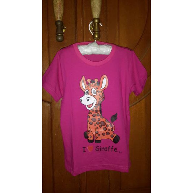 Kaos karakter anak cotton combed 30s