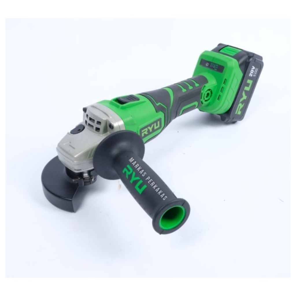 Mesin Gerinda Baterai 20V RYU RCG 20V - Cordless Grinder 4" RYU RCG20V