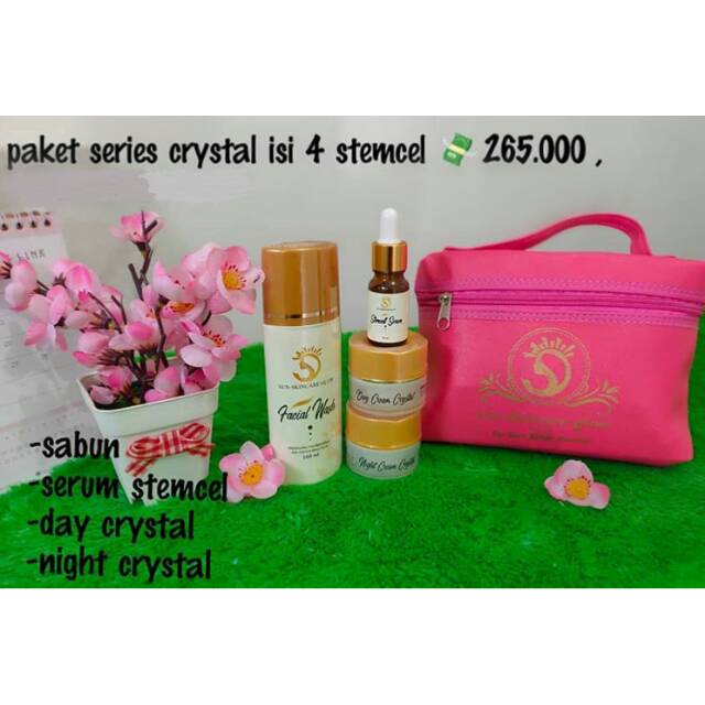 SS GLOW Series Crystal Isi 4 Stemcel || Sun Skincare Glow