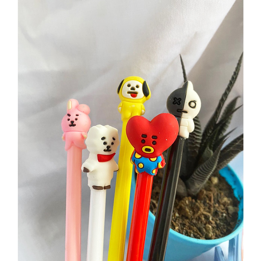 

[READY] PULPEN/PENA GEL KARAKTER KOREA BT21