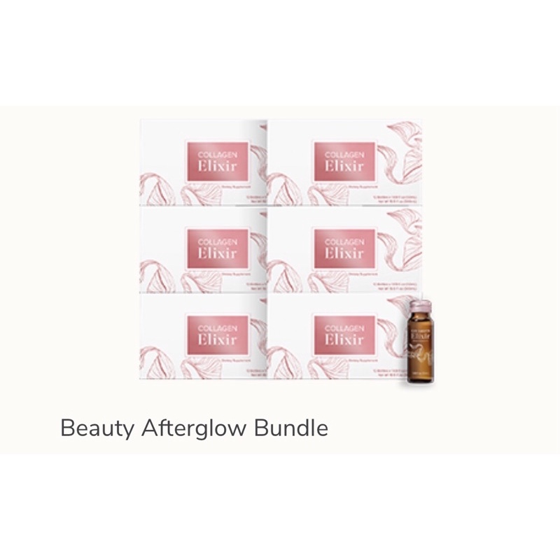 READY NO PO Collagen  Elixir  Isagenix  Bundle isi 6 box @10 btls x 50ml