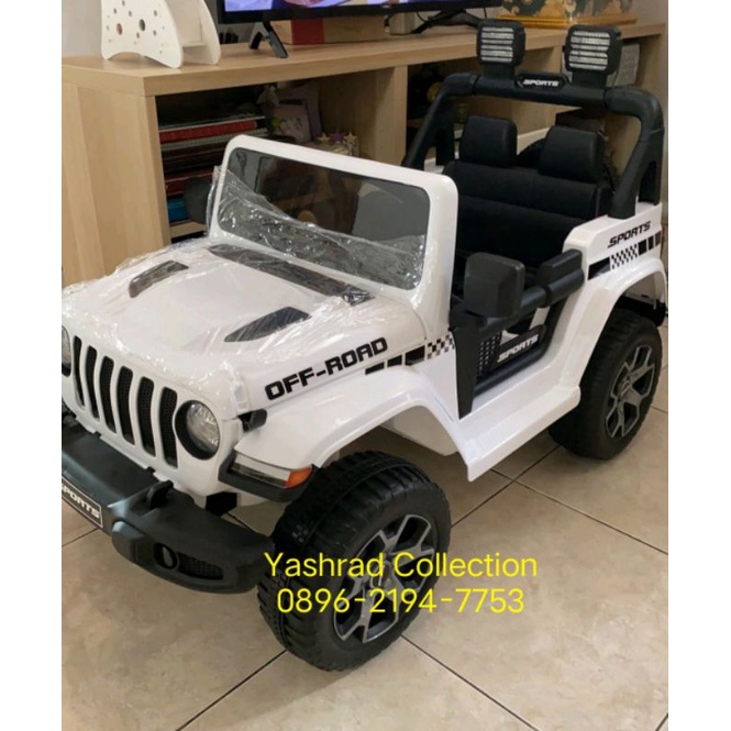 Mainan Mobil Aki Anak Anak Jeep Off Road PMB 8288-6