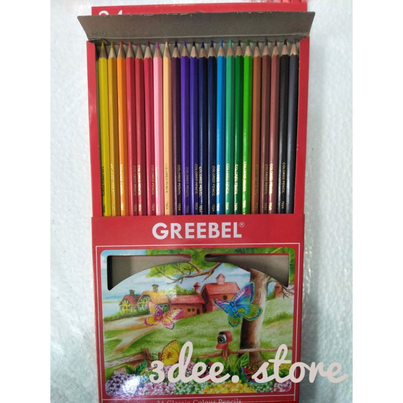 

Pensil Warna Greebel 24W (Original)