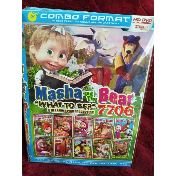 kaset DVD MASHA AND THE BEAR