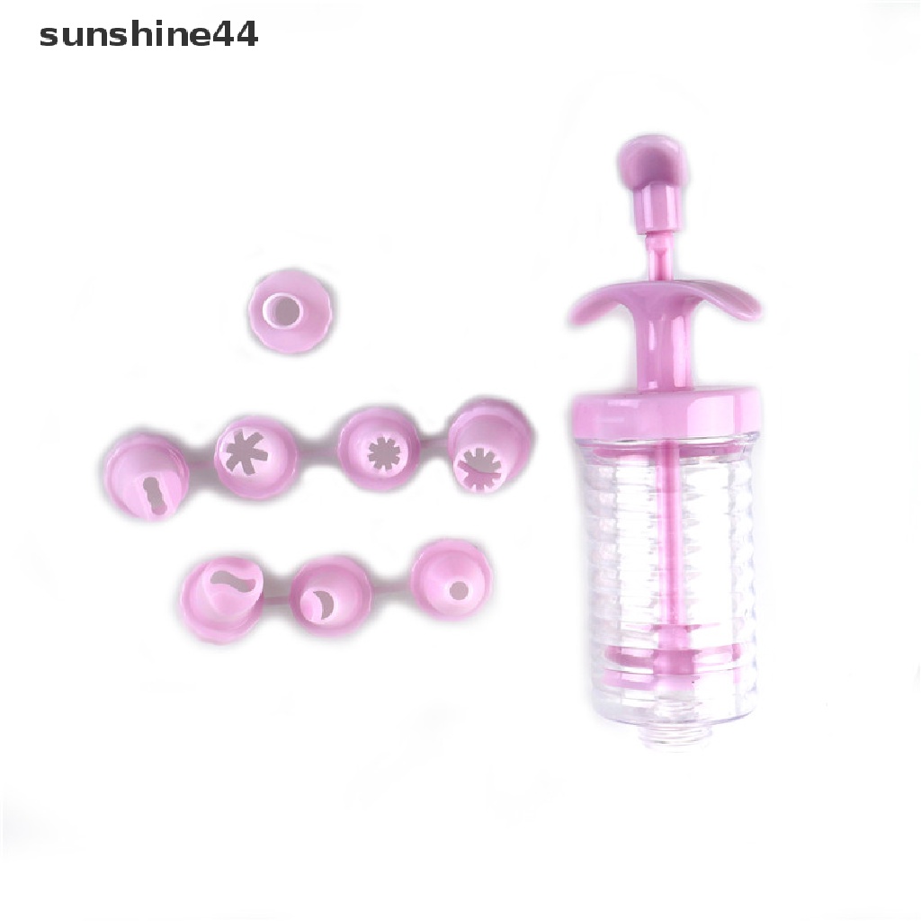 Sunshine 8pcs Spuit Piping Icing Untuk Dekorasi Kue