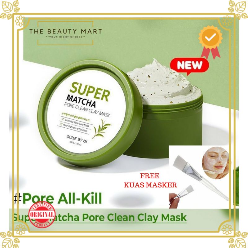 [BPOM] SOMEBYMI SOME BY MI Super Matcha Pore Clean Clay Mask 100gr