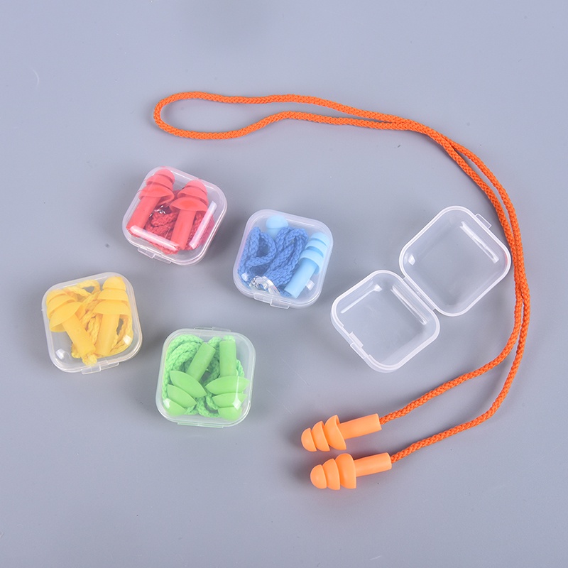 &lt; E2id &amp; &gt; Earplug Silikon Peredam Suara