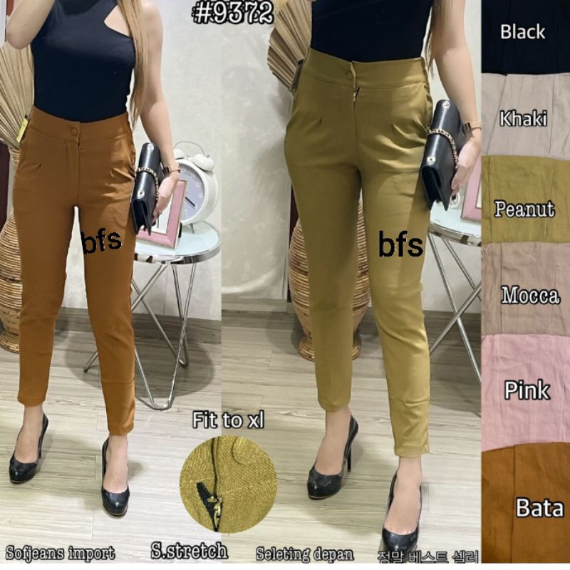 Celana Wanita SoftJeans Stretch Import 9372