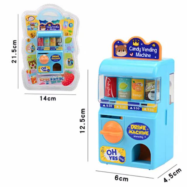 MOMBABY1 Mainan Anak Vending Machine atau Kado Mainan Anak Vending Machine