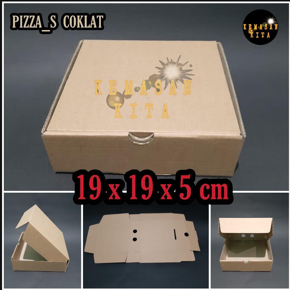 

KARDUS KARTON PIZZA S UKURAN 19X19X5 CM