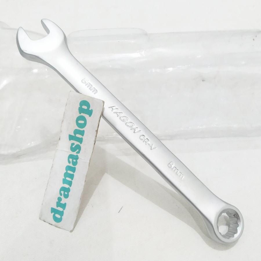 Combination Wrench Kunci Kombinasi Ring Pas 8mm CRV