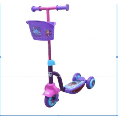 Khusus Gojek/Grab Instan Skuter Anak Roda 2 & 3  Element RMB SNI & Scooter RD3 D007 Avengers & Frozen Papan Skateboard Murah-Scooter Frozen