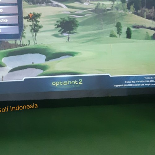 Karpet Depan Simulator Golf