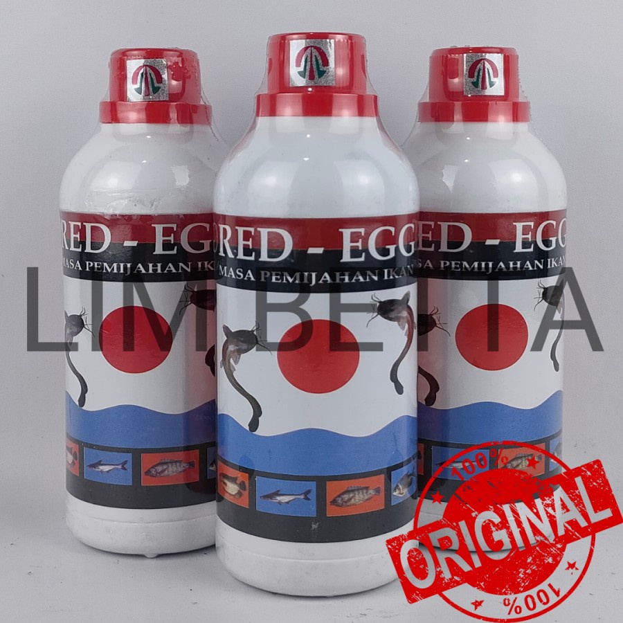 RED EGG 500 ML / VITAMIN INDUKAN IKAN MASA PEMIJAHAN