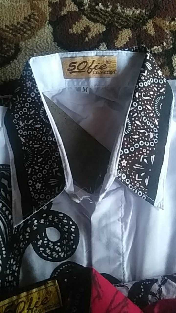 Kemeja Batik Wayang Putihan Kemeja Warna Putih Keren Motif Wayang