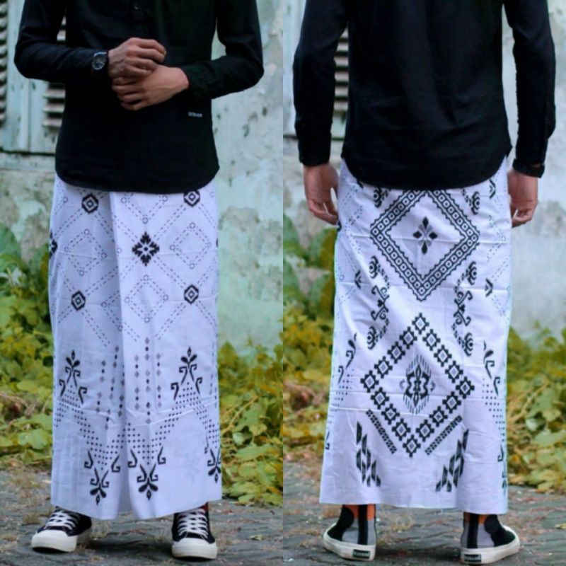 Sarung NU Warna Putih Motif Terbaru Best Seller