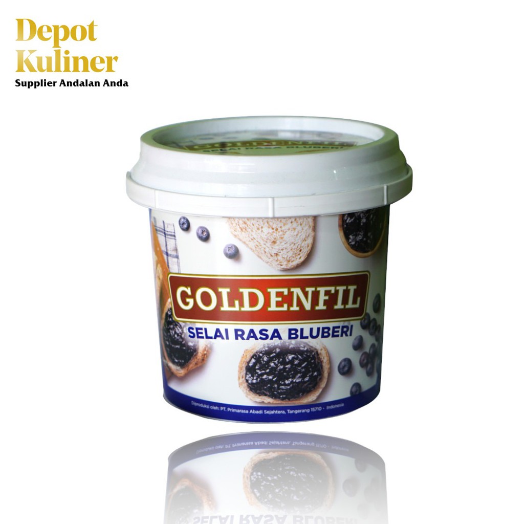 Goldenfil Selai Rasa Bluberi blueberry 1 kg