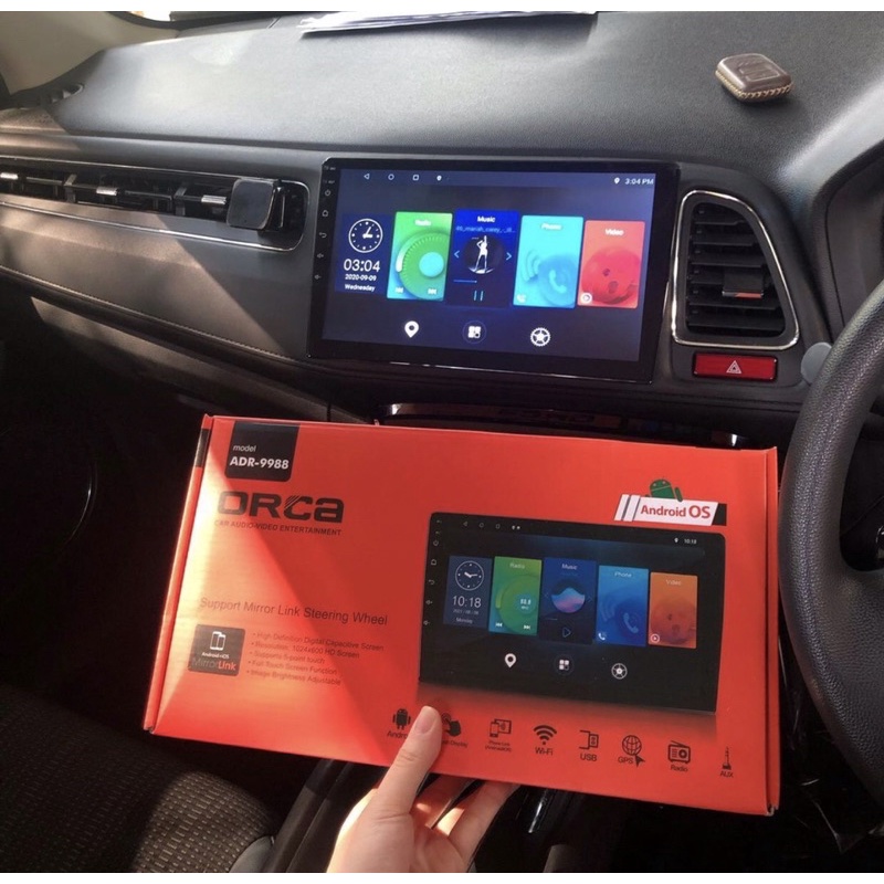 headunit orca 9 inci / Layar Android Orca 9inci Ram 2/16Gb