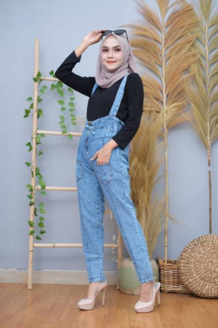 OVERALL CELANA JEANS WASH