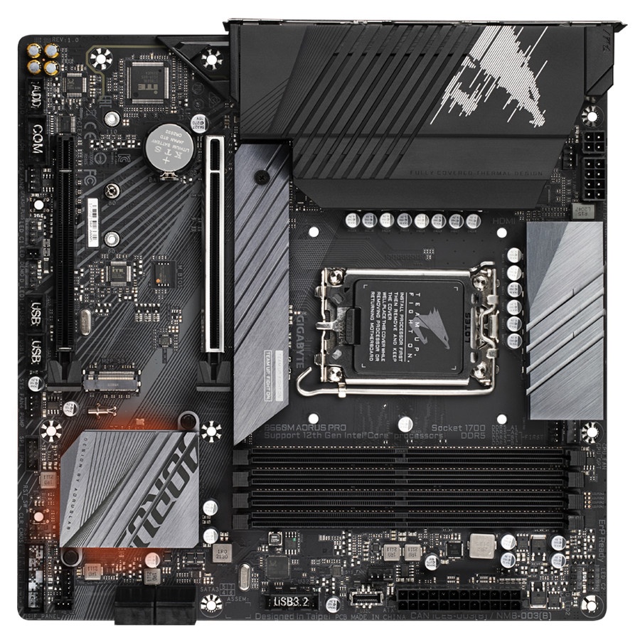 Gigabyte B660M Aorus PRO (LGA1700, B660, DDR5, USB3.2, SATA3)