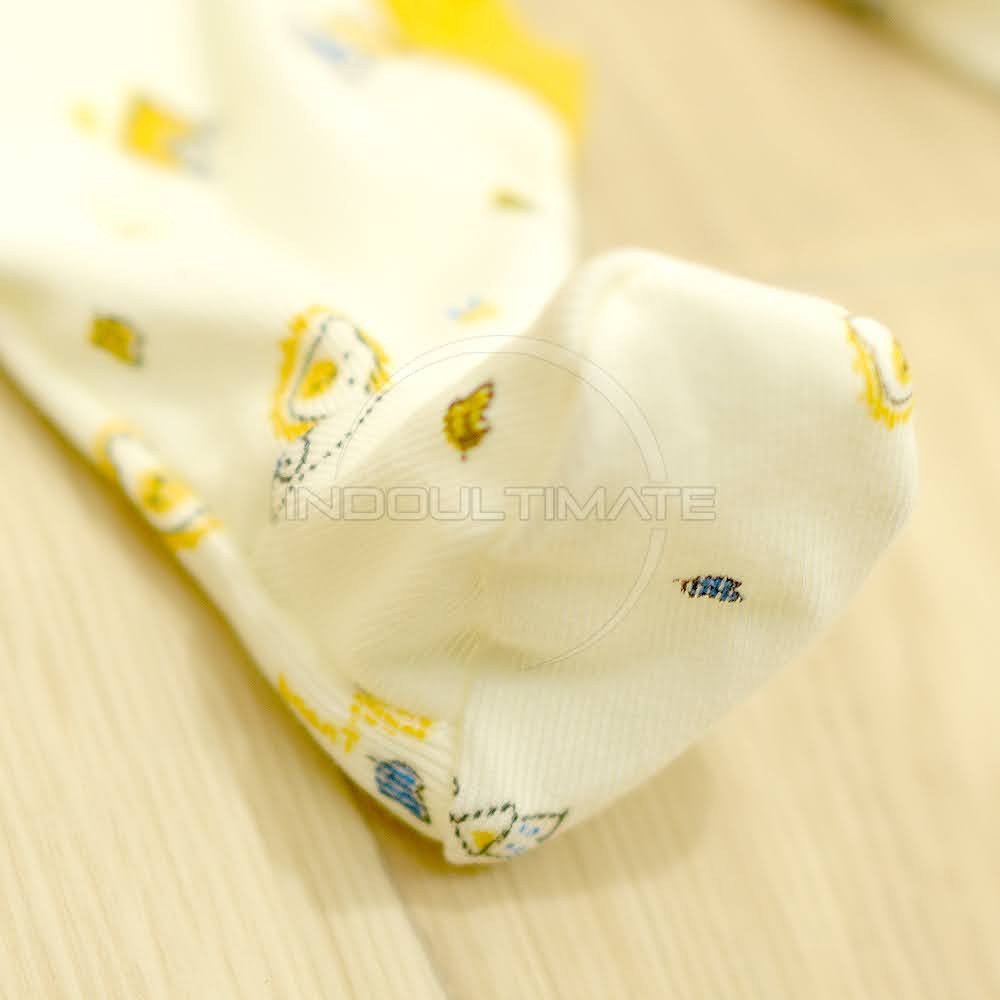 BC-09002 Jumper Kaki Tutup Bayi Perempuan Laki Laki Baru Lahir Lengan Panjang Karakter Set Pakaian