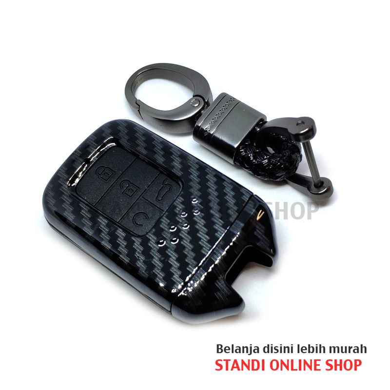 Cover Smartkey Sarung Kunci Remote Smartkey Honda Civic Turbo Hitam