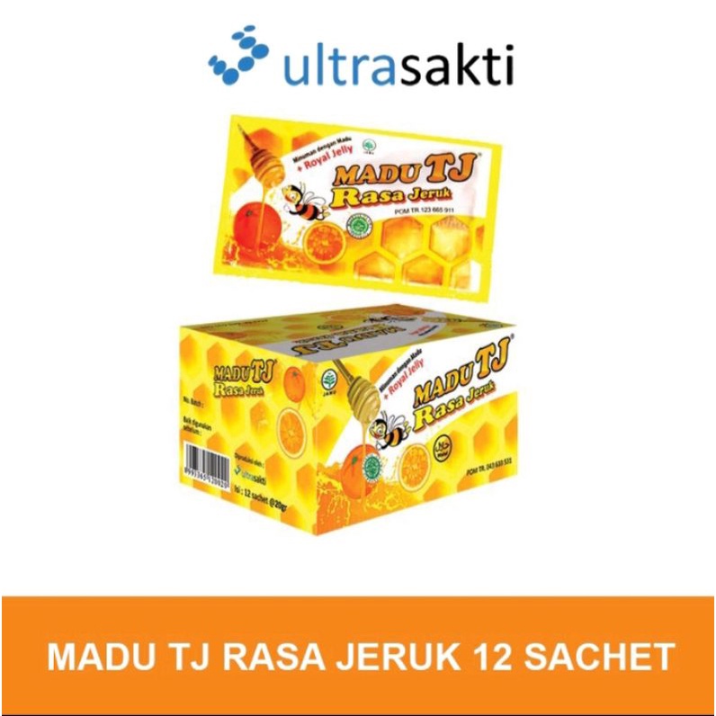 

MADU TJ SACHET ( ORIGINAL, JERUK, STRAWBERRY)