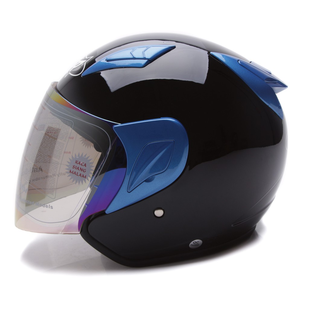 [Helm Dewasa] MSR Helmet Javelin - Hitam Biru