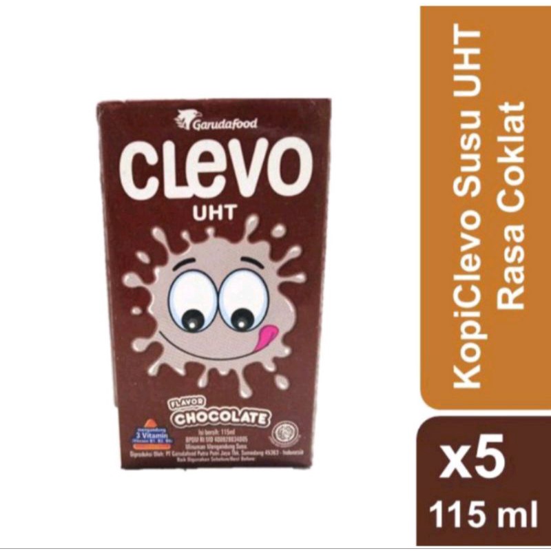 

Clevo Susu UHT Rasa Coklat / Chocolate (115 ML x 5 Pcs)