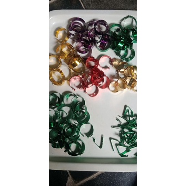 gelang kaki ayam harga per 1 biji.bahan logam Kuningan asli.